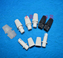 Chandelier plastic lock clasp 007 lock wire buckle black and white male and female Lock Wire post nut card wire DIY lamp accessories