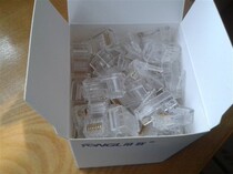 Yonglian RJ810 high quality engineering crystal head eight-core 8P8C network crystal head box promotion 100 specials