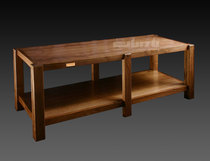 Noble audio rack solid double two-layer SRW-2B cabinet power amplifier CD cabinet TV cabinet