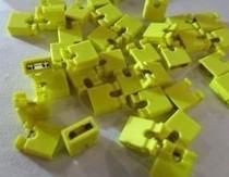  Short circuit block jumper cap yellow short circuit block 2 54 connection block 100