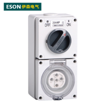 Ethan ES-56CV520 combination switch industrial socket with switch Australian industrial socket 5P20A