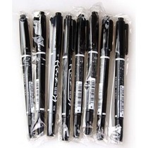 100 small double head marker pen oil pen CD pen small mark pen