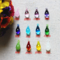 Special price ancient wind hairpin hairpins DIY ornament accessories Materials * Gufa lamp fire glazed material 20 * 8mm small water drop