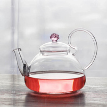 Heat Resistant High Temperature Glass Stainless Steel Filter Bubble Tea Pot Tea Maker Kung Fu Puer Black Tea Foreign Trade New