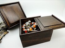 Sandalwood box -- traditional old handmade solid wood jewelry box jewelry storage box