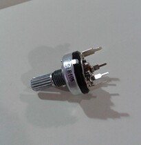 RV17 with switch potentiometer B10K handle length 15mm outer diameter 17mm 5 feet with switch potentiometer