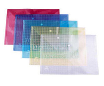 Transparent document bag ks-37 18C press-button file bag file bag office supplies