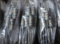Metal oxide film resistance 2W 1 ohm 5 10 20 47 ohm 51 ohm 100 ohm 220 ohm 470 OHM