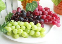 Simulation grape vine Fake grape simulation grape leaf pipe wall hanging decorative flower rattan simulation grape string