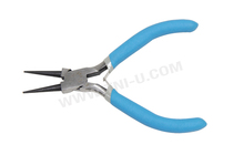 Deliyou TNI-U Round Nose Pliers Jewelry Pliers 5 Inch Needle Nose Pliers TU-C07