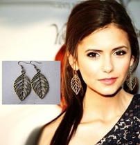 Naked Valley Vampire Diaries Elena Elena Elena Elena heroine NINA with leaf earrings retro