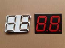 The source factory produces instead of the digital tube 2 3 inches red film digital tube 2 3 inch digital tube 8-character shell