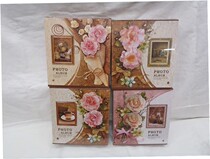 Vintage flower 5R 7 inch album album photo album 5R 7 inch glued photos 100 glued photos