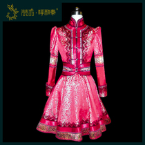 (Qingqing Fang Hu Hetai) Customized Mongolian fashion dress improvement national traditional short handcraft