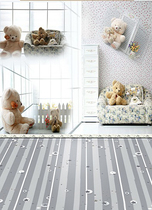 Childrens photography background cloth New imitation real scene background theme 100 days photo studio baby photo background paper 1214