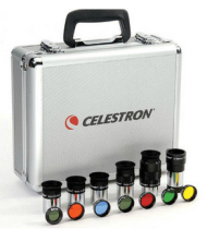 Celestron Startrand Astronomical Eyepiece Filter Lens Import Suit With Aluminum Case