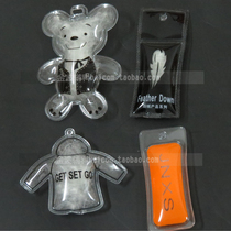 Inflatable down tag made PVC down ball TPU flush package custom cotton pack duck velvet style 1