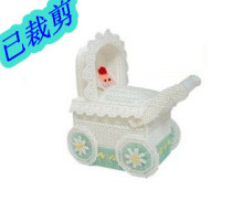 DIY three-dimensional cross stitch kit stroller
