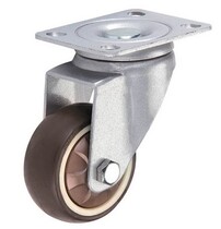 supo Xiangrong caster small wheel 1 inch rubber universal wheel TPR artificial rubber caster 1 inch-5 inch