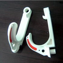 Factory direct sale 38 type mining cable adhesive hook cable adhesive hook white adhesive hook 38 type plastic cable adhesive hook