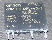 Original disassembly solid state relay G3MC-202PL-VD-3 12VDC 2A240V