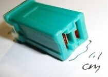 Square car fuse square car fuse changed loading special 20A to 80A current complete