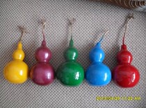 Natural gourd processing colorful gourd