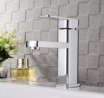 Upper and lower basin washbasin washbasin All copper hot and cold water faucet with inlet pipe washbasin outlet nozzle