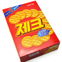 Korean biscuit Lotte ZEC Big Jack savory biscuit office casual snacks Nutrition Society recommended 300g