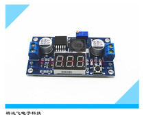 DC-DC Boost Module Digital Voltmeter Display LM2577 Digital Boost Circuit Board 3A Output Red Blue