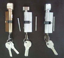 House Door Lock Lock Core) Large Knob Wire Drawing Lock Core) Copper Electric Unlocking Core) 70 Center Plum Blossom Knob Seven Marbles Beads