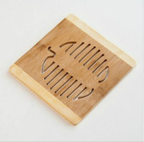 1 new March three-piece frame mat placemat heat-proof bamboo table heat insulation board hollow large