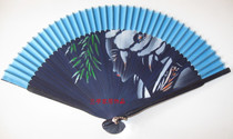 Womens fan folding fan Japanese all hand-painted cherry blossom beauty series summer cool fan bamboo fan