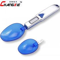 Household stainless steel electronic measuring spoon mini Chinese medicine called 0 1G electronic spoon scale tea baking kitchen scale