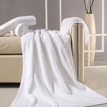 Hotel Hotel Beauty Salon Clubhouse Cotton Coated White Bath Towels Towel Thick Absorbent Pure Cotton Special