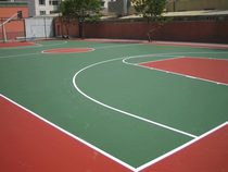 Dongtai Dafeng tennis court lights tennis ground glue EPDM court acrylic Silicon Pu Court