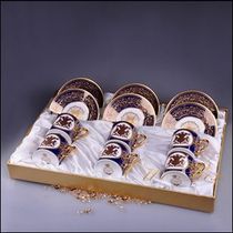  British Royal collection Classic British Royal badge cups and saucers 12-piece gift box