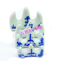Porcelain Pen Shelf Ceramic Pen Shelving of the Wenfang Four Treasure Pen Holder Porcelain Pen Shelving Small Number of the Pen Holder