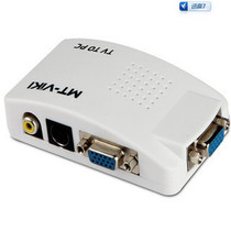Meituo-VGA MT-TP02 s Terminal AV to VGA video signal converter TV box connected to monitor