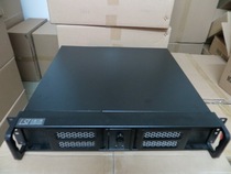 Jiuyin 2U 39CM double door aluminum panel with lock chassis industrial control industrial equipment chassis 2U chassis