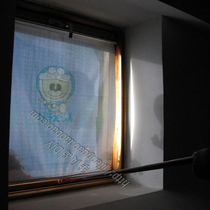 Attic special pitched roof curtain spring telescopic curtain insulation Insulation sunshade sunscreen shade can be customized