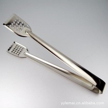 Thickened fine throwing stainless steel food clip pastry clip barbecue clip food clip towel clip self-service tableware