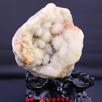 Yellow wax stone Frozen wax stone Yellow Dragon Jade rain flower stone stone stone Yunnan Longling Sanjiang tree tree Jade fossil