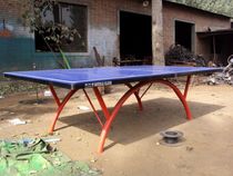 Standard table tennis table Outdoor table tennis table warranty 5 years send table tennis racket factory direct sales   