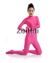 cosplay tights half-pack tights lycra zentai rose red lycra tights jumpsuit