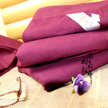  (Sister Liu coarse cloth)Three-piece set of warp and weft yarn-dyed coarse cloth edging and plying mattresses of the same color  