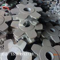 Perennial supply of high-quality multi-model six-gear hexagonal sprocket gray iron wear-resistant Alipay secured transactions