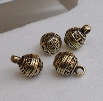 Hollow brass button hollow brass button cheongsam hollow copper buckle gossip copper pendant