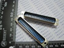 RS232 connector DB head DB-37P wire bonding type blue glue male pin easy COM plug