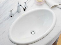 Kölle Terri basin K-2220T-0 Wyntis edging washbasin on the side of the basin